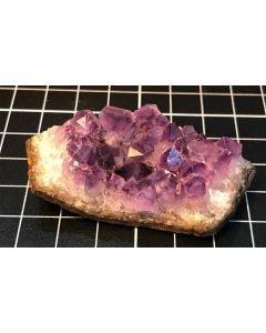 Natural White Quartz and Purple Agate Crystal Geode Cut Rough Display Stone