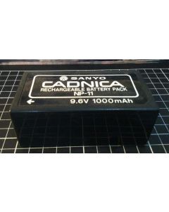 Sanyo Cadnica NP-11 Rechargeable 9.6V 1000mAh Battery Pack