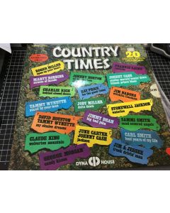 Country Times - 20 Original Artists 20 Original Hits Vinyl Dyna House Records LP