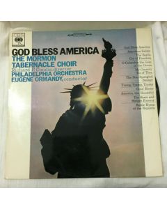 God Bless America The Mormon Tabernacle Choir Long Play Vinyl LP