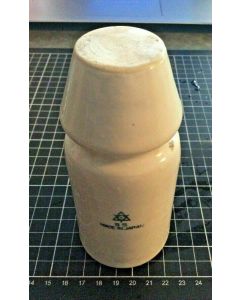 Vintage White Ceramic Electrical Insulator 55 Made in Japan 