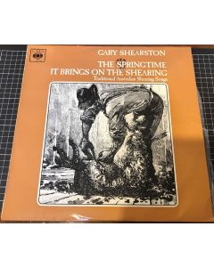 Gary Shearston - The Springtime It Brings on the Shearing CBS Vinyl LP