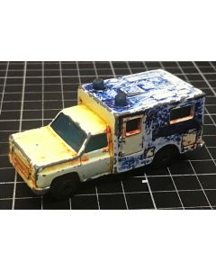 Vintage Matchbox Ambulance White Die-Cast