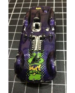 1999 Hot Wheels Turbolence Max Steel Purple Made in Malaysia