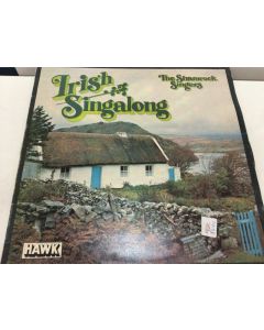 THE SHAMROCK SINGERS - Irish Singalong LP VINYL Hawk 1976 20 Track 