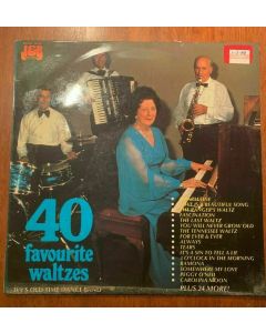 Ivy's Old Time Dance Band ‎– 40 Favourite Waltzes LP VINYL J&B RECORDS JB 045