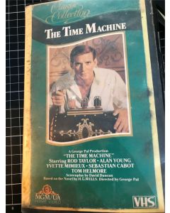 MGM/AU Home Video "The Time Machine" Classic Collection Rod Taylor VHS C502679