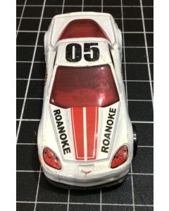 2010 Hot Wheels HW Main Street Corvette Grand Sport Roanoke Fire-EMS White