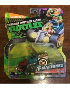 2014 Nickelodeon Teenage Mutant Ninja Turtles T-Machines Mikey in Hot Rod