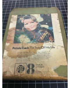 Vintage PETULA CLARK - THE SONG OF MY LIFE 8 Track Tape