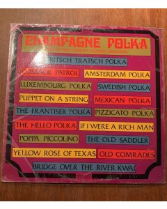 Erec Gebauer Pizzicato Orchestra - Champagne Polka LP Record 5a, EMS TV 7048