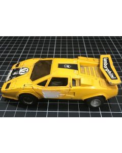 Vintage Collectables Yellow Lamborghini Countach 1/35 Scale Diecast Toy Car