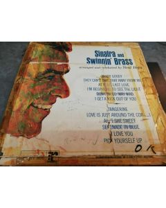 FRANK SINATRA Sinatra And Swingin' Brass LP VINYL UK Reprise 1962 12 Track