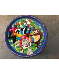 Vintage 1995 Looney Tunes Biscuit Tin by Warner Bros. - Made in Denmark