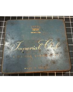 Vintage Imperial Club Virginia Cigarettes Empty Tin Can