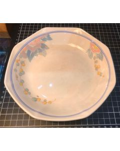 Vintage Royal Doulton England WINDSOR D.5566 Octagon Shape Serving Bowl Dish