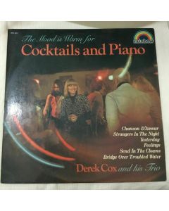 The Best For Cocktails And Piano Derek Cox And His Trio Vinyl LP