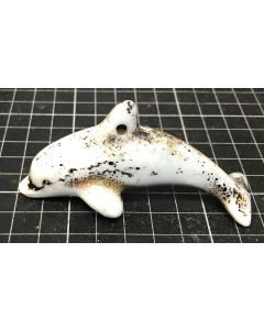 Vintage White Dolphin Knob Drawer Pull Beach Theme Home Decor