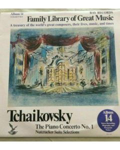 RARE Family Library Of Great Music Album 14 Tchaikovsky 1966 Vinyl Record LP