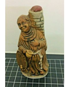 Vintage Old Miniature Monk Brandy Riserva Wine Bottle