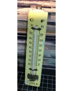 Vintage Wooden Thermometer Indoor Outdoor Thermometer Wall Hanging