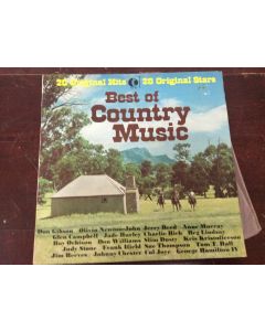 Various ‎– Best Of Country Music -"20 Original Hits - 20 Original Stars" - Vinyl