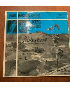 Paul Badura-Skoda And Joerg Demus Play Schubert - Music For Piano, 4 Hands LP 