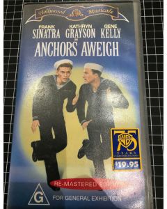 Vintage Anchors Aweigh Frank Sinatra / Kathryn Grayson VIDEO VHS