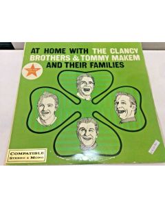 The CLANCY BROTHERS & TOMMY MAKEM At Home And Their Families LP  