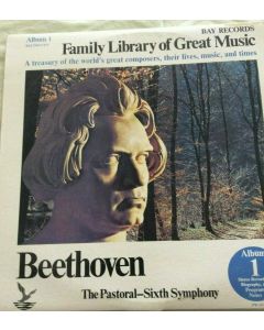 RARE Family Library Of Great Music Album 1 Beethoven 1966 Vinyl Record LP