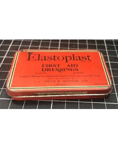 Vintage Elastoplast First Aid Dressings Tin Can