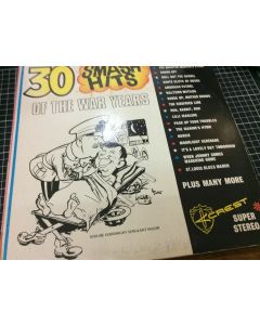 30 Smash Hits of the War Years LP Record Vinyl Australia