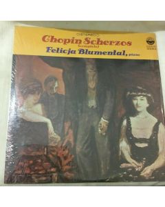 Chopin Scherzos Felicja Blumental, Piano Vinyl LP