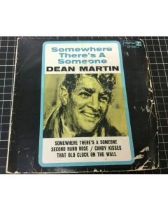 DEAN MARTIN - Somewhere There's A Someone 12" Vinyl LP Record 1966