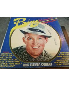 BING CROSBY - It's Easy To Remember (ORIGINAL 1982 VINYL LP ALBUM) 