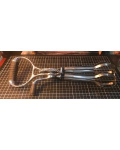 Vintage Stainless Steel Hand Crank Beater, Hand Mixer, Egg Beater