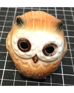 Vintage Ceramic Owl Figurine Home Decor