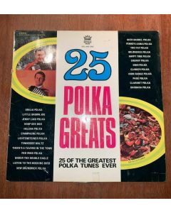 25 Polka Greats - 25 of the Greatest Polka Tunes Ever 12' Vinyl LP Record 