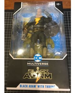 DC Multiverse Black Adam with Throne Action Figure McFarlane Toys New