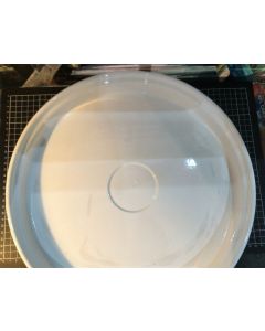 Vintage Over and Back, Inc. Indoor Outfitters Plain Plate Serving Dish