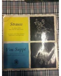 Strauss Von Suppe LP Record 33rpm