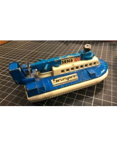 Vintage 1974 Matchbox Super Kings K22 SRN6 Hovercraft Made In England Teal Blue