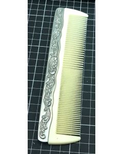 Vintage Victorian Sterling Silver Hair Comb