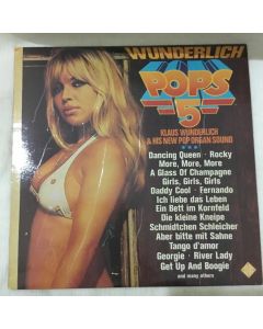 Pops 5 Klaus Wunderlich & His New Pop Organ Sound Vinyl LP