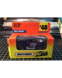1996 MATCHBOX SUPERFAST #48 '56 FORD PICKUP WITH FLAMES