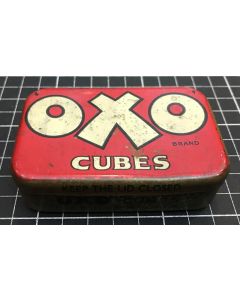 Vintage OXO Cubes Advertising Tin Box