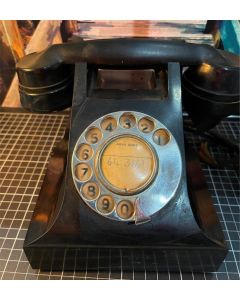 Vintage Collectable Table Black Telephone
