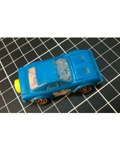 Vintage Blue Toy Car 1970's Made in Hongkong