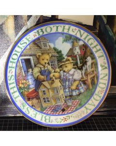 Royal Doulton Franklin Mint Collectors Plate "Bless This House" Limited Edition