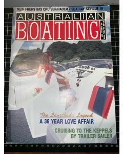 Vintage Australian boating magazine No. 180 1989 - The Laurabada Legend 